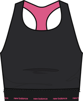 New Balance Harmony Racerback Bra Junior Sports Bra New Balance